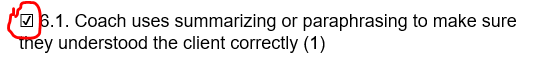 icf transcription